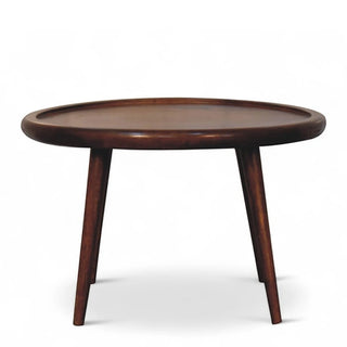 Chestnut Plate Coffee Table | Solid Mango Wood