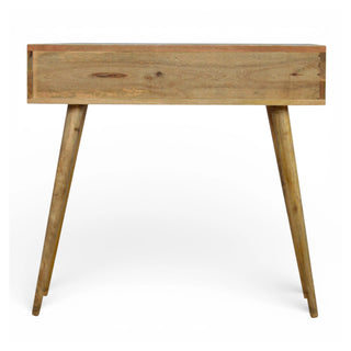 Bone Inlay Console Table Floral Grey