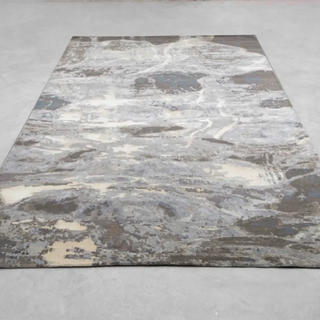 Liquid Abstract Rug | Hand-Knotted Wool