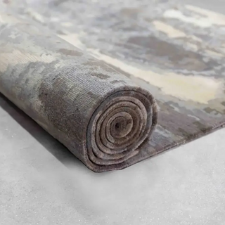 Liquid Abstract Rug | Hand-Knotted Wool