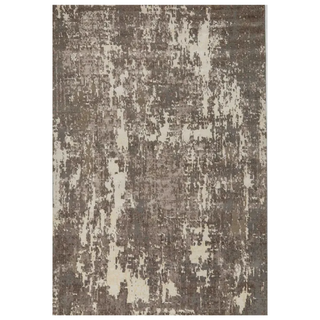 Visla Abstract Rug | Hand-Knotted Wool, Nettle & Silk