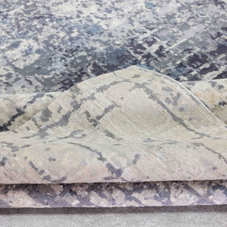 Webster Abstract Rug | Hand-Knotted Silk & Wool