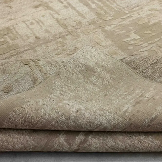 Intrigue Abstract Rug | Hand-Knotted Nettle, Wool & Silk