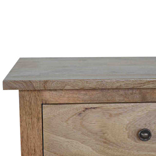 Mercer Bathroom Storage Cabinet Natural Oak Drawer Twin-Door Russet Grain Compact