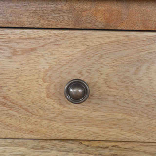Mercer Bathroom Storage Cabinet Natural Oak Drawer Twin-Door Russet Grain Compact