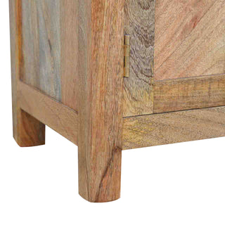 Mercer Bathroom Storage Cabinet Natural Oak Drawer Twin-Door Russet Grain Compact
