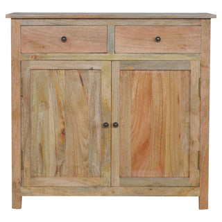 Ashgrove Sideboard Cabinet with Two Drawers and Panelled Cupboards in Bleached Oak Finish