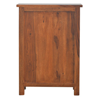 Halcyon Bathroom Storage Cabinet Sheesham Four-Drawer Cupboard