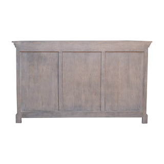 Cuvée Drinks Cabinet Wide Stone-Wash Wine Bottle Grid Drawers Twin Cupboard