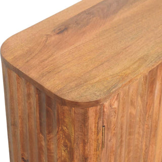 Tawney Large Sideboard with Drawers and Cupboards in Golden Teak Finish