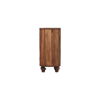 Tawney Large Sideboard with Drawers and Cupboards in Golden Teak Finish