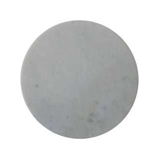 Fluted Marble Side Table