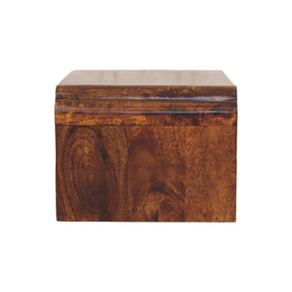 Avora Wall-Mounted Chestnut Bedside