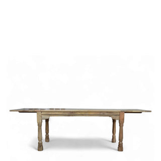 Granary Royale Extension Dining Table with Turned Legs | Solid Wood