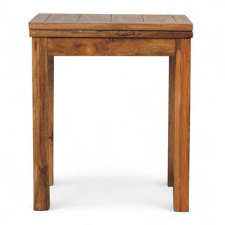 Mini Oak-ish Butterfly Extension Dining Table | Solid Wood