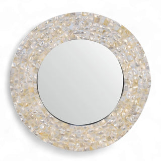 Mosaic Wall Mirror | Handcrafted Accent Décor