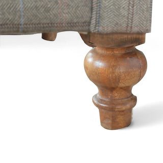 Multi Tweed Chesterfield Sofa | Handcrafted 2-Seater