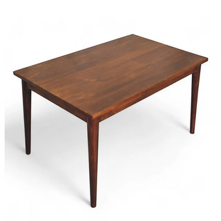 Chestnut Nordic Dining Table | Solid Mango Wood