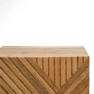 French Style Solid Wood Nightstand | Lille 2-Drawer