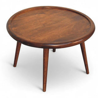Chestnut Plate Coffee Table | Solid Mango Wood
