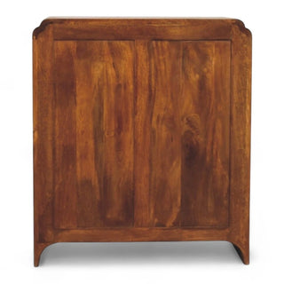 Mid-Century Modern Chestnut Wood Sideboard Cabinet