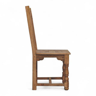 Granary Turned Dining Chair Set of 2 | Solid Mango Wood