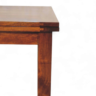 Chestnut Butterfly Extension Dining Table | Solid Wood