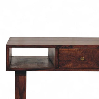 Rectangular Mid-Century Modern Solid Wood Coffee Table