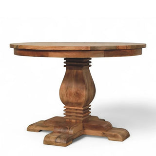 Valentina Round Dining Table | Solid Mango Wood