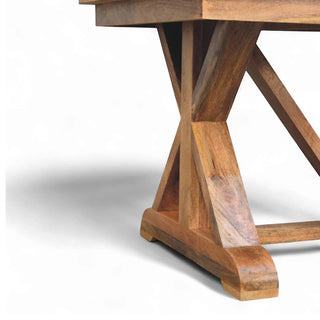 Treston Solid Wood Dining Table | Contemporary Style