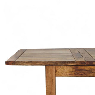Mini Oak-ish Butterfly Extension Dining Table | Solid Wood