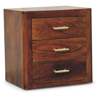 Mid-Century Modern Solid Wood Nightstand | Luca Design