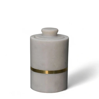 Handcrafted Brass Inlay Bathroom Accessories Set of 5