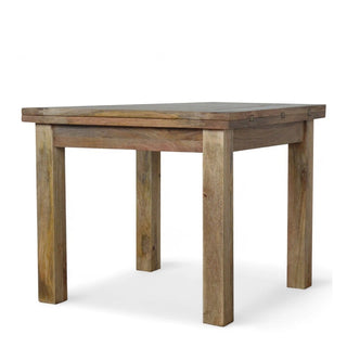Extendable Butterfly Dining Table | Solid Mango Wood