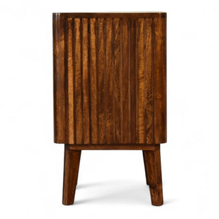 Mid-Century Modern Solid Wood Nightstand