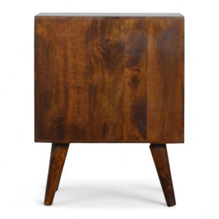 Mid-Century Modern Chestnut Sunrise Sideboard