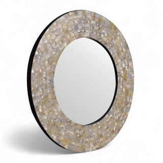 Mosaic Wall Mirror | Handcrafted Accent Décor