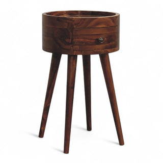 Mid-Century Modern Honey Finish Nightstand