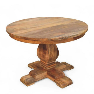 Valentina Round Dining Table | Solid Mango Wood