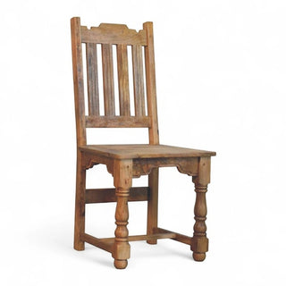 Granary Turned Dining Chair Set of 2 | Solid Mango Wood