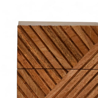 Mid-Century Modern Solid Wood Nightstand