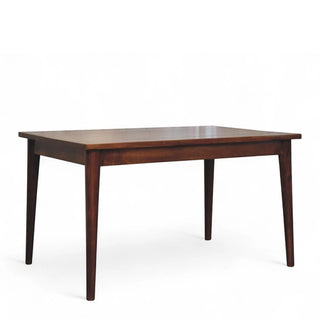 Chestnut Nordic Dining Table | Solid Mango Wood