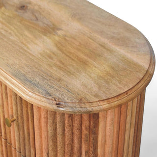 Mid-Century Modern Solid Wood Nordic Dresser