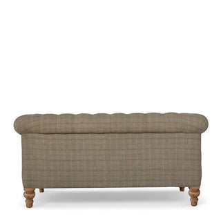 Multi Tweed Chesterfield Sofa | Handcrafted 2-Seater