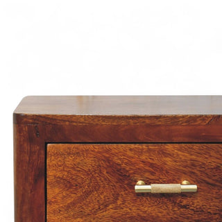 Mid-Century Modern Solid Wood Nightstand | Luca Design