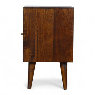 Mid-Century Modern Chestnut Sunrise Sideboard