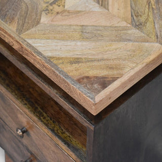 Mid-Century Modern Platform Nightstand