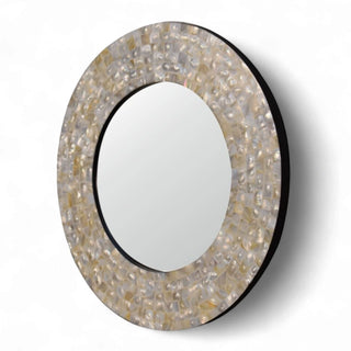 Mosaic Wall Mirror | Handcrafted Accent Décor