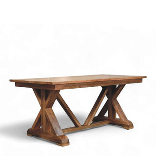 Treston Solid Wood Dining Table | Contemporary Style