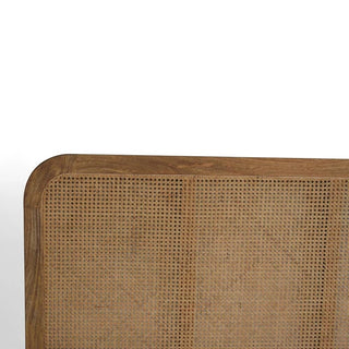 Rattan Bed Frame | Solid Wood & Natural Rattan